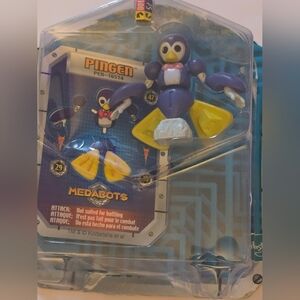 2001 Hasbro Medabots Pingen Action Figure Robot Carded
